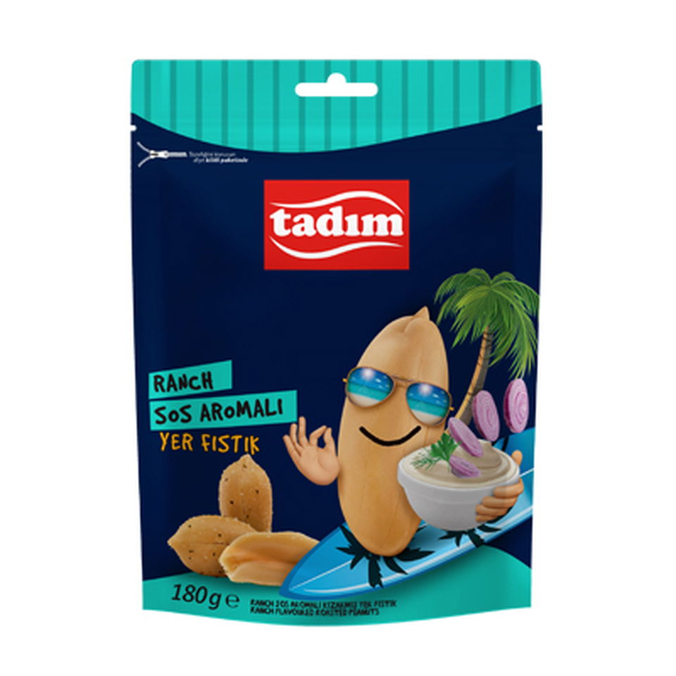 TADIM YER FISTIK 180GR-RANCH SOS AROMALI